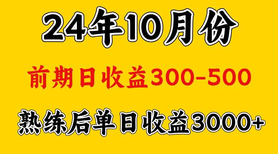 高手赚钱秘籍：日收益500+至3000+，长期稳定兼职全职皆可