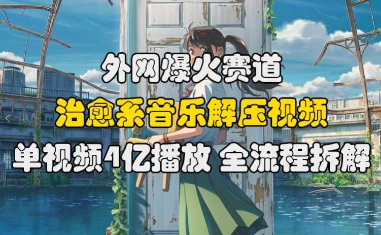 YouTube治愈系音乐解压视频爆火，单月收益24万人民币，全流程揭秘与变现策略