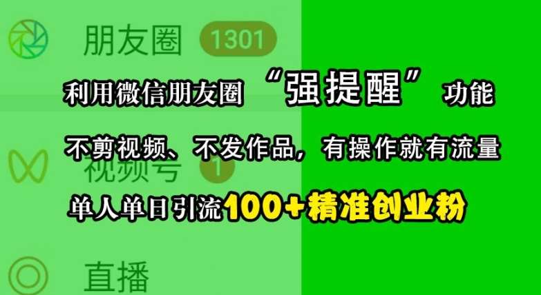 微信视频号引流实战：精准捕获创业粉，单日引流破百秘籍